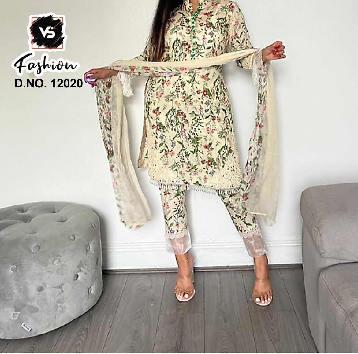 Premium Kurti With Pant & Duptta