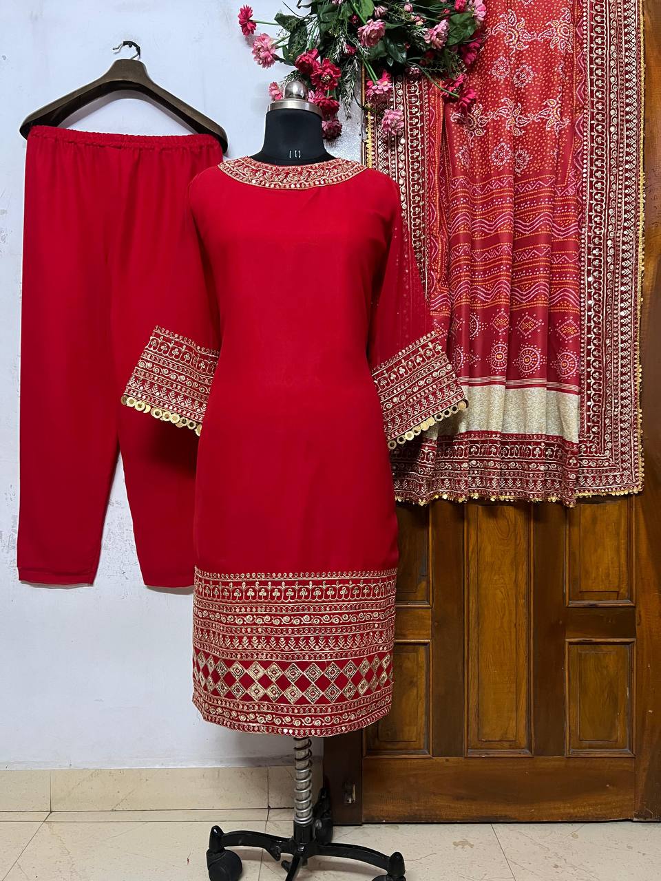 Presenting Our Stunning New Kurti-Pant Set