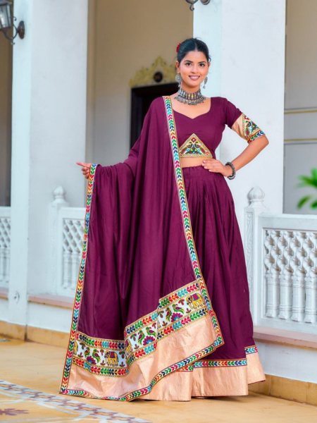 Premium Elegant Navratri  Lehenga Choli Set