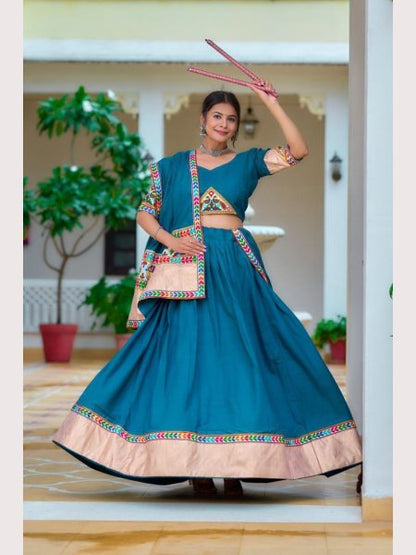 Premium Elegant Navratri  Lehenga Choli Set