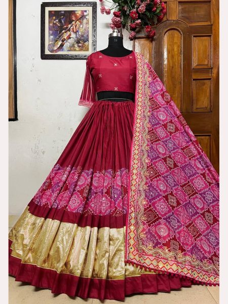 Premium Elegant Lehenga Set with Real Mirror Work