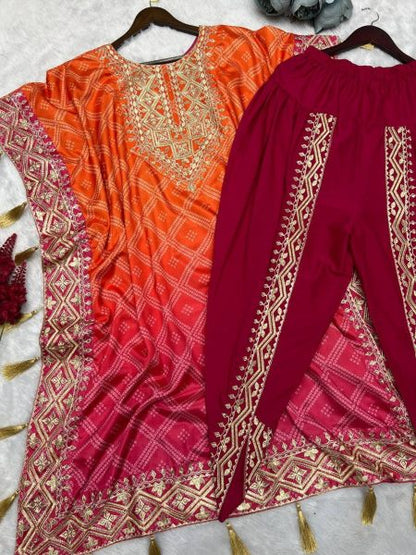 Premium Luxe Kaftan and Dhoti Set